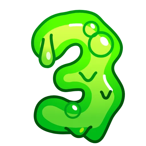 3️⃣ Эмодзи «Slime Font Emoji» для Telegram