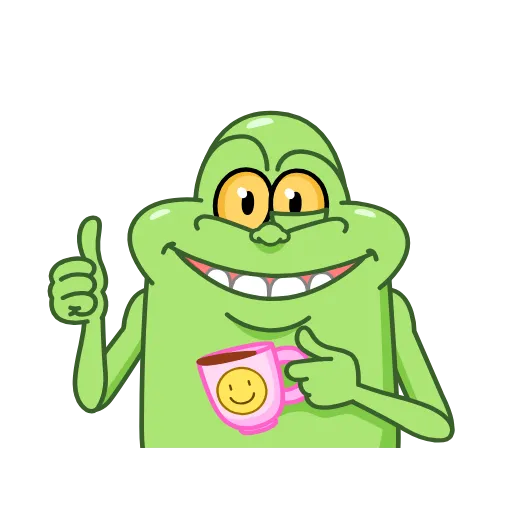 👍 Стикер «Slimer» для Telegram