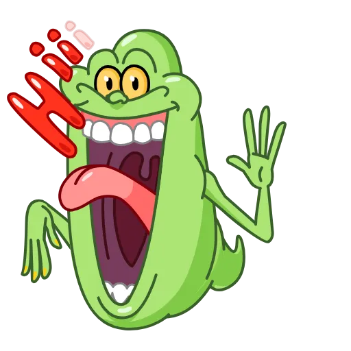 👋 Эмодзи «Slimer» для Telegram
