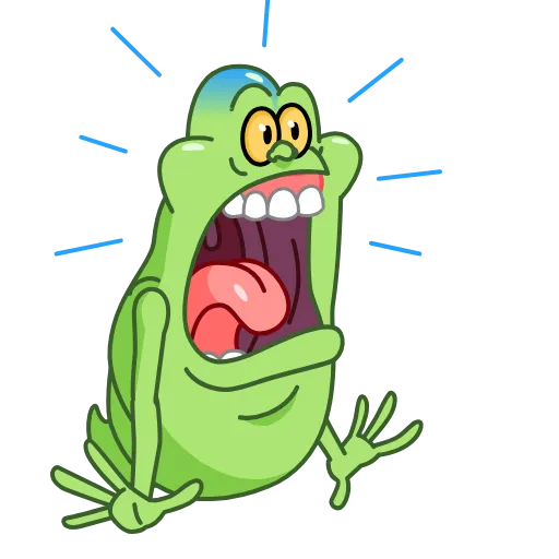 😰 Эмодзи «Slimer» для Telegram
