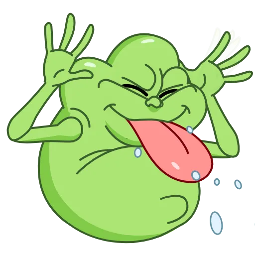 😝 Эмодзи «Slimer» для Telegram