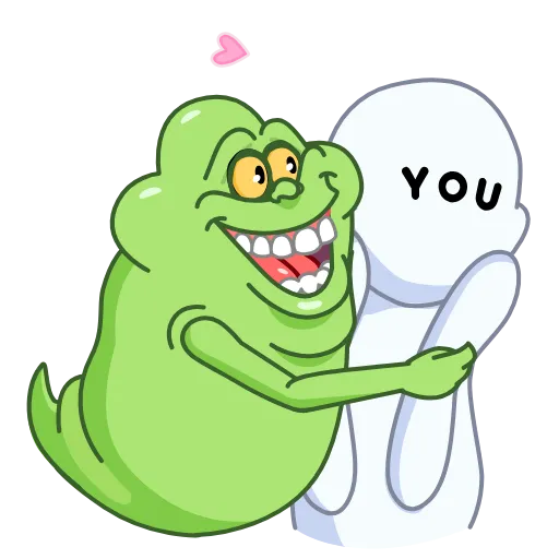 🥰 Эмодзи «Slimer» для Telegram