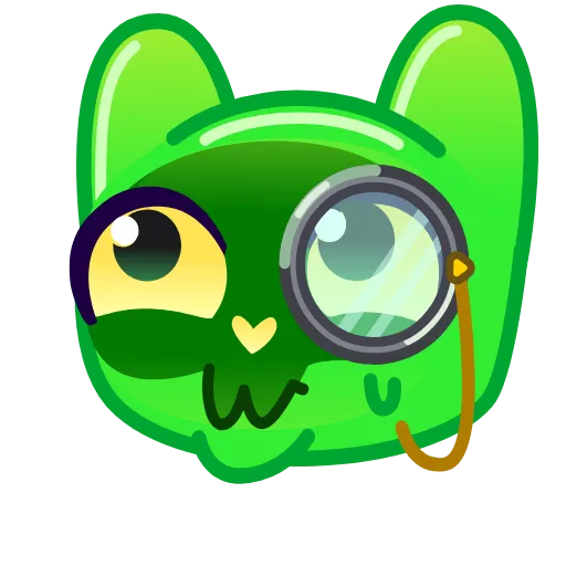 🧐 Эмодзи «Slippery Cat Emoji» для Telegram