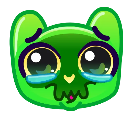 🥺 Эмодзи «Slippery Cat Emoji» для Telegram