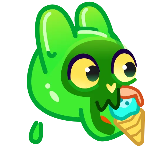 🍰 Эмодзи «Slippery Cat Emoji» для Telegram