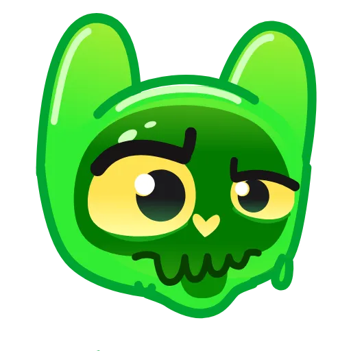 🤨 Эмодзи «Slippery Cat Emoji» для Telegram