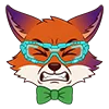 🤬 Эмодзи «Буквы и лисы» для Telegram