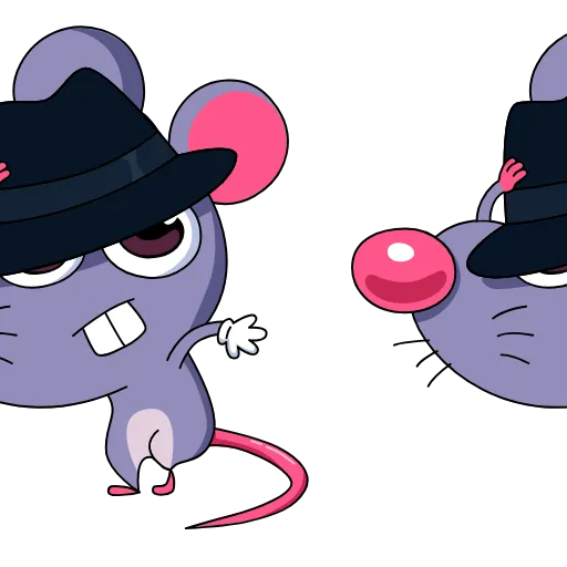 🕺 Эмодзи «Small Mouse» для Telegram