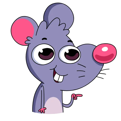 😱 Эмодзи «Small Mouse» для Telegram