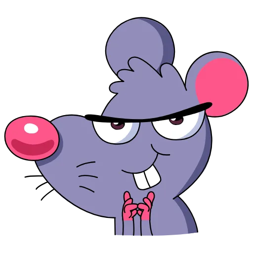 😈 Эмодзи «Small Mouse» для Telegram