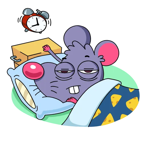 😴 Эмодзи «Small Mouse» для Telegram