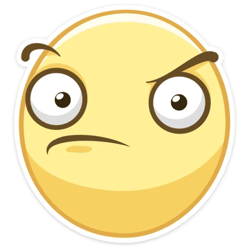 🤨 Стикер «Смайлы» для Telegram