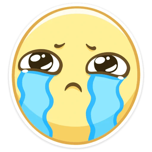 😭 Стикер «Смайлы» для Telegram