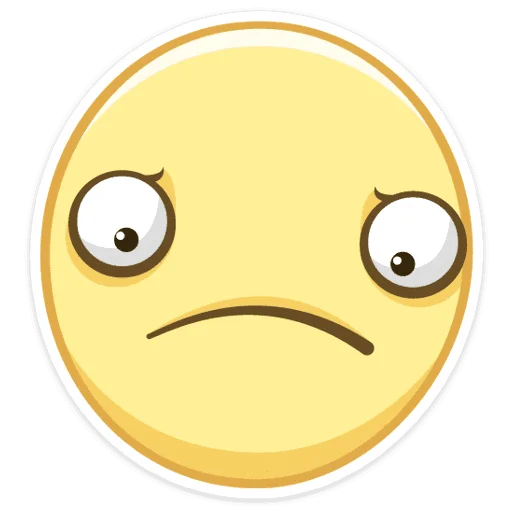 😔 Стикер «Смайлы» для Telegram