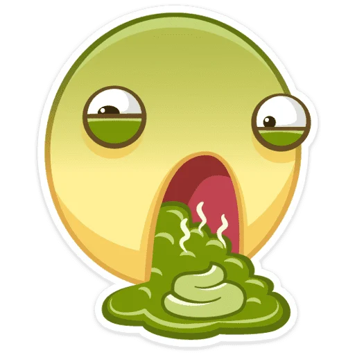 🤮 Стикер «Смайлы» для Telegram