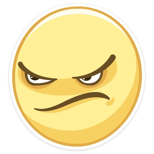 😒 Стикер «Смайлы» для Telegram