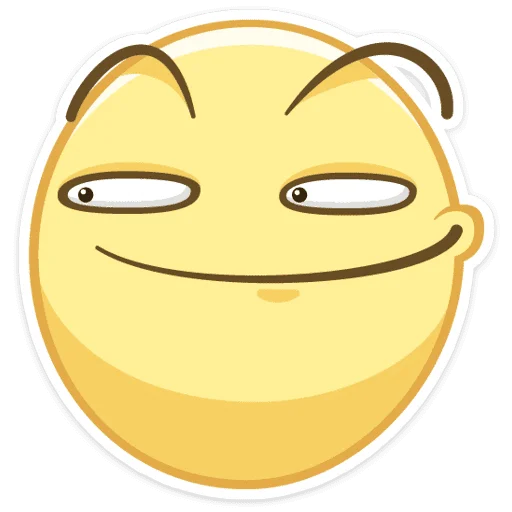 😏 Стикер «Смайлы» для Telegram
