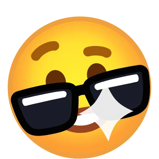 😎 Эмодзи «Смайлы ОК» для Telegram