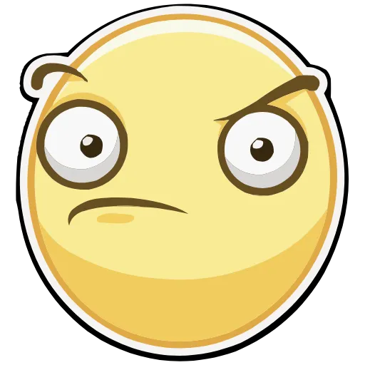 🤨 Эмодзи «Смайлы» для Telegram