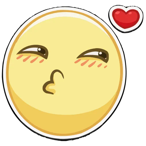 😘 Эмодзи «Смайлы» для Telegram