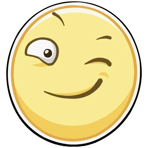 😉 Эмодзи «Смайлы» для Telegram