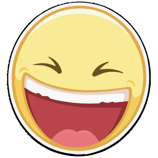 😄 Эмодзи «Смайлы» для Telegram