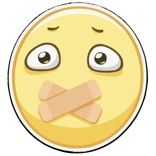 🤐 Эмодзи «Смайлы» для Telegram