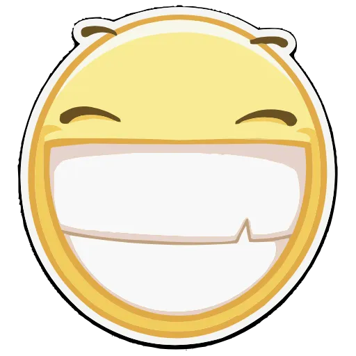 😁 Эмодзи «Смайлы» для Telegram