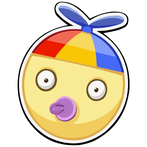 👶 Эмодзи «Смайлы» для Telegram
