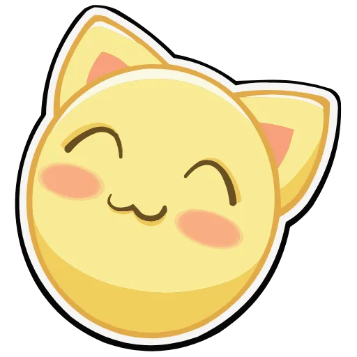 🐱 Эмодзи «Смайлы» для Telegram