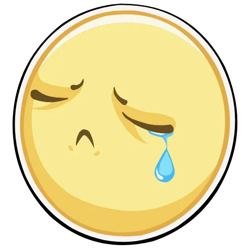 😢 Эмодзи «Смайлы» для Telegram