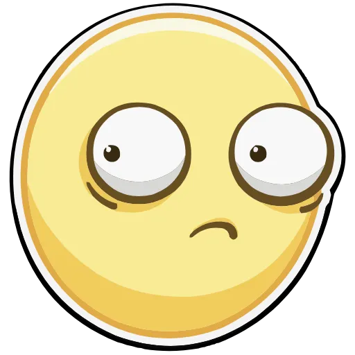 😒 Эмодзи «Смайлы» для Telegram