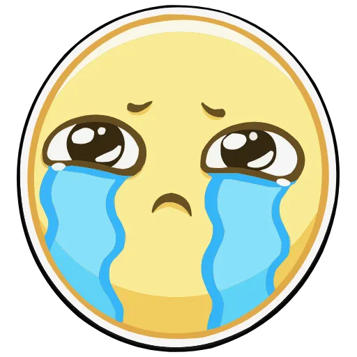 😭 Эмодзи «Смайлы» для Telegram