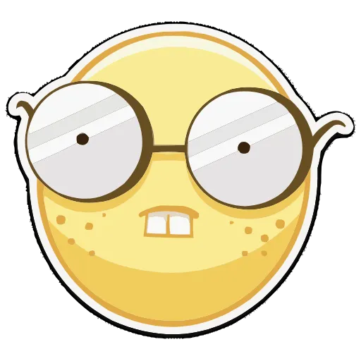 🤓 Эмодзи «Смайлы» для Telegram