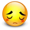 😔 Эмодзи «❤ Набор эмоджи со смайликами из Viber» для Telegram