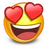 😍 Эмодзи «❤ Набор эмоджи со смайликами из Viber» для Telegram