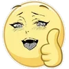 😛 Эмодзи «Смайлы из ВК и Рофлы» для Telegram