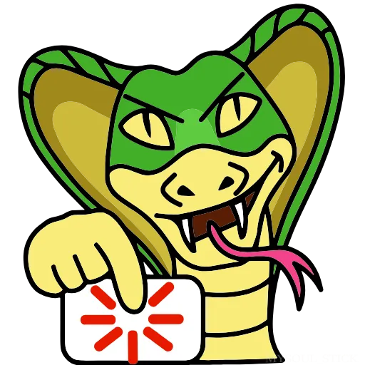 😡 Эмодзи «sɴᴀᴋᴇ ᴅᴜʀᴀᴋ ᴏɴʟɪɴᴇ» для Telegram