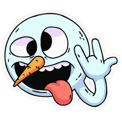 🤟 Эмодзи «Набор эмоджи со Снегорием из ВК в качестве» для Telegram