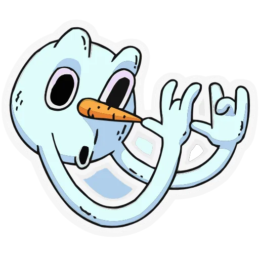 🤪 Эмодзи «Набор эмоджи со Снегорием из ВК в качестве» для Telegram