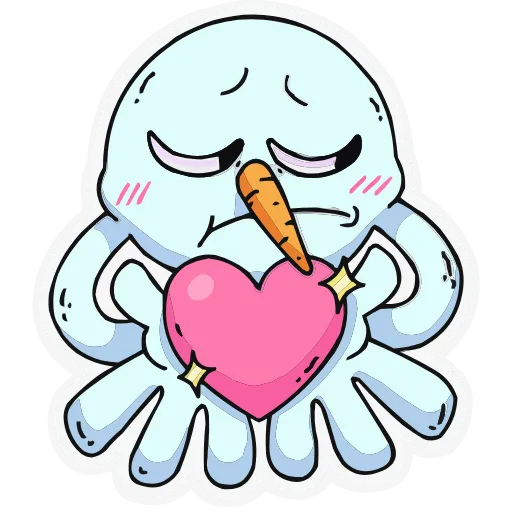🥰 Эмодзи «Набор эмоджи со Снегорием из ВК в качестве» для Telegram
