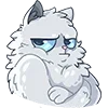 😝 Эмодзи «👋 Снежик» для Telegram