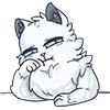🤔 Эмодзи «👋 Снежик» для Telegram