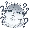 ❓ Эмодзи «👋 Снежик» для Telegram
