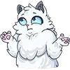 🤷‍♂️ Эмодзи «👋 Снежик» для Telegram
