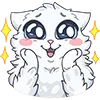 😍 Эмодзи «👋 Снежик» для Telegram