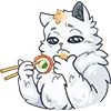 🍱 Эмодзи «👋 Снежик» для Telegram