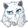 🫠 Эмодзи «👋 Снежик» для Telegram
