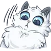 😳 Эмодзи «👋 Снежик» для Telegram