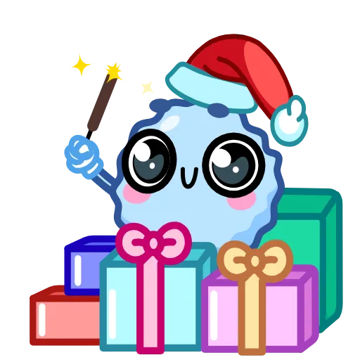 🎁 Эмодзи «Снежок -» для Telegram